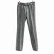  Tommy Hilfiger TOMMY HILFIGER слаксы шерсть брюки центральный Press шелк . серый 4 примерно M женский 