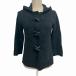  low Len Ralph Lauren LAUREN RALPH LAUREN полупальто "даффл коут" вязаный шерсть чёрный черный S женский 