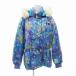  Phoenix PHENIX Vintage одежда для лыжников с хлопком жакет Zip выше общий рисунок искусственный мех 13 синий голубой фиолетовый лиловый 