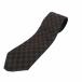  Louis Vuitton LOUIS VUITTONklavato Damier галстук шелк формальный чай Brown мужской 
