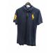  Polo bai Ralph Lauren Polo by Ralph Lauren ребенок одежда рубашка-поло с коротким рукавом большой po колено темно-синий L(14~16) Kids 