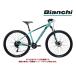マウンテンバイク 2020 BIANCHI ビアンキ MAGMA 27.2 マグマ27.2 CK16/BLACK-WHITE FULL GLOSSY(6K) 27段変速 27.5” 油圧ディスクブレーキ (ペダル標準装備)