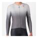 ( наличие один . распродажа )CASTELLI rental teliUPF LONG SLEEVE JERSEY длинный рукав джерси ( номер образца :4525075) silver gray мужской одежда 