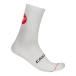 ( немедленная уплата )( почтовая доставка соответствует товар )CASTELLI rental teliENTRATA 12 SOCKen тигр -ta12 носки ( номер образца :4526034) белый 
