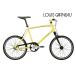 ( is possible to choose with special favor )LOUIS GARNEAU Louis ganoEASEL SS easel SS saffron yellow single Speed small wheel bike * mini bicycle 