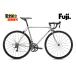 ( дополнительный подарок!)2026 FUJI Fuji BALLAD OMEGAba Lad Omega steel серебряный 2×9SP шоссейный велосипед 