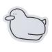  стикер большой наклейка swimming duck мята in декоративный элемент наклейка симпатичный . покупка 