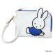 MIFFY PATCH монета & чехол для пропуска чехол для проездного билета Miffy bruna голубой efe- Be Japan Dick bruna IC футляр для карточек мелочь . покупка 