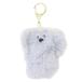  кольцо для ключей очарование мех коала серый f линзы Hill сумка очарование 