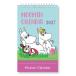  Moomin 2027Calendar настольный календарь 2027 отчетный год исходная картина вписывание интерьер ske Jules . мир 9 год календарь Северная Европа Gakken стойка полный 