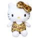 o сиденье . мягкая игрушка мягкая игрушка Hello Kitty Sanrio леопардовая расцветка серии Brown Kei Company . покупка 
