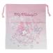  мешочек L сумка My Melody розовый Sanrio maru yosi новый . период подготовка смешанные товары детский сад ученик начальной школы герой 
