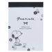  блокнот для заметок Mini Mini память Peanuts Snoopy monochrome flowerka Mio Japan новый . период подготовка канцелярские принадлежности симпатичный 