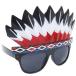  костюмированная игра очки поверхность белый солнцезащитные очки индеец . длина ok tani корпорация pa- Lee pi- Poe Halloween Event 