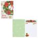  поздравительная открытка Рождество карта JX 3-5 белый стена . зеленый. lease CHRISTMAS Sanrio подарок 