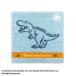  Mini полотенце полный fi- хлопок полотенце носовой платок динозавр ju lachic world tilanosaurus голубой полотенце картинная галерея 