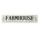  farm house FARMHOUSE Mini Street autograph american tin plate signboard 