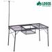  Logos стол BBQ стол большой стол steel сетка настольный .. огонь BBQ уличный кемпинг LOGOS железный сетка 3FD BBQ стол 12570-BC 73581002