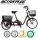 mimgoACTIVE PLUS swing c функцией no- punk три колесо велосипед MG-TRE20APNL wine red [ платный совершенно сборка самовывоз сервис начало!]