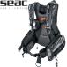 SEAC BCD EQ PRO 42-40 дайвинг BC плечо тяжелое оборудование s кий балка SCUBA отходит сила регулировка мужской женский 
