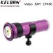 KELDAN Video 8XR CRI86 20000 люмен keru Dan подводный свет LED 14.4V дайвинг Night дайвинг свет flash MU-7763 видео свет подводный фотосъемка 