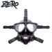 ZEROze роман tis полный маска для лица черный силикон MFF-PRO FULL FACE MASK подводный телефонный разговор все маска . вода работа дайвинг подводный очки холодный регион 