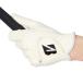  Bridgestone Golf (BRIDGESTONE GOLF)( мужской ) Golf левый рука для TOUR GLOVE искусственная кожа Short спецификация GLG12WH Short
