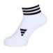  Adidas (adidas)( женский ) Golf лодыжка длина s Lee полоса s подушка носки MGR64-HT5776 WH/BK