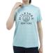  Tommy Hilfiger Golf (TOMMY HILFIGER GOLF)( женский ) Golf колледж Logo короткий рукав mok шея рубашка THLA431-SAX