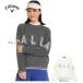  Callaway (CALLAWAY)( женский ) Golf одежда металлик Logo вырез лодочкой вязаный C24218203