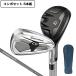  TaylorMade (TAYLORMADE)( мужской )Qi MAX LITE железный Rescue combo комплект 6шт.@(6H 7I~9I PW AW)REAX 45