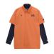  Le Coq s Porte .f(lecoqsportif)( мужской ) Golf одежда . пот скорость .3WAY проверка ja карта рубашка с коротким рукавом LG6STZ00M OR00