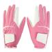  Kasco (KASCO)( женский ) Golf перчатка обе рука для nano stud женский SF-2518LW PK/WT