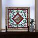  витражное стекло муфельная роспись Британия retro elegant Classic Europe прямой импорт USED античный двери стекло 1930 годы Англия VC112-088001