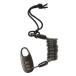  orange (ORANGE)( мужской, женский, Kids )Coil Lock Leash пружина блокировка Lee shu150619 4004 dial тип блокировка ключ сноуборд панель шлем 