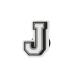  Crocs (crocs)( мужской, женский, Kids )ji Bit'z очарование алфавит J 10007003