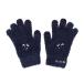 GLAMLIN(GLAMLIN)( женский )5 пальцев вязаный перчатка GFGT NAVY