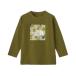  The * North * лицо (THE NORTH FACE)( Kids )to гонг - длинный рукав графика k обвес go футболка NTT82435 FO