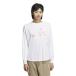  Adidas (adidas)( женский ) графика футболка с длинным рукавом KQD85-JP0015
