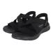  Skechers (SKECHERS)( женский ) ремешок сандалии go- walk Flex сандалии Gris ma- черный 141489-BBK