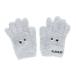 GLAMLIN(GLAMLIN)( Kids ) Junior 5 пальцев вязаный перчатка GKFG GREY