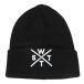 watsu(WATTS)( мужской ) шляпа Beanie CUFFED PIANO 1PIANO BLK