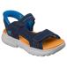  Skechers (SKECHERS)( Kids ) Junior ремешок сандалии boys SLIP-INS Laser Splash темно-синий orange 407014L-NVOR
