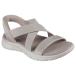  Skechers (SKECHERS)( женский ) ремешок сандалии SLIP-INSgo- walk Flex сандалии - Gris ma- бежевый 141489-TPE