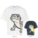 go- slow Caravan (GOSLOWCARAVAN)( мужской ) Leopard geko-IMPACT свободно короткий рукав футболка 361916