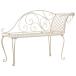  сад she-z lounge 128cm металлический античный белый 
