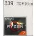 AMD RYZEN 7ۥ֥ॷ 20*16mm