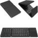TEK STYZ Foldable Bluetooth Keyboard Compatible with Samsung SM-G930F Dual Mode Bluetooth  USB Wired Portable Mini BT Wireless Keyboard with Touchpa