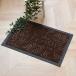  коврик перед дверью leaf рисунок наружный для стойка Brown примерно 40×60cm коврик вне для коврик перед дверью полиэстер ikehiko1310670066501 +25
