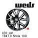 ��WEDS�� ����ߥۥ����� 1�� LEONIS LM 18X7.0 +47 5�� P.C.D.100 �֥�å��᥿�륳���� �ߥ顼���å� [0040821]